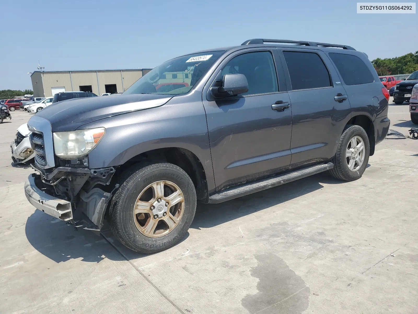 2016 Toyota Sequoia Sr5 VIN: 5TDZY5G11GS064292 Lot: 66403574