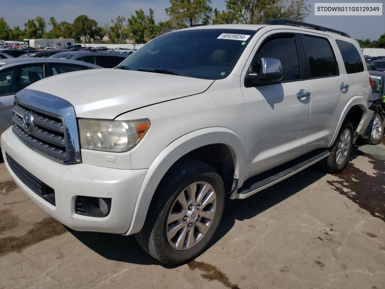 5TDDW5G11GS129349 2016 Toyota Sequoia Platinum