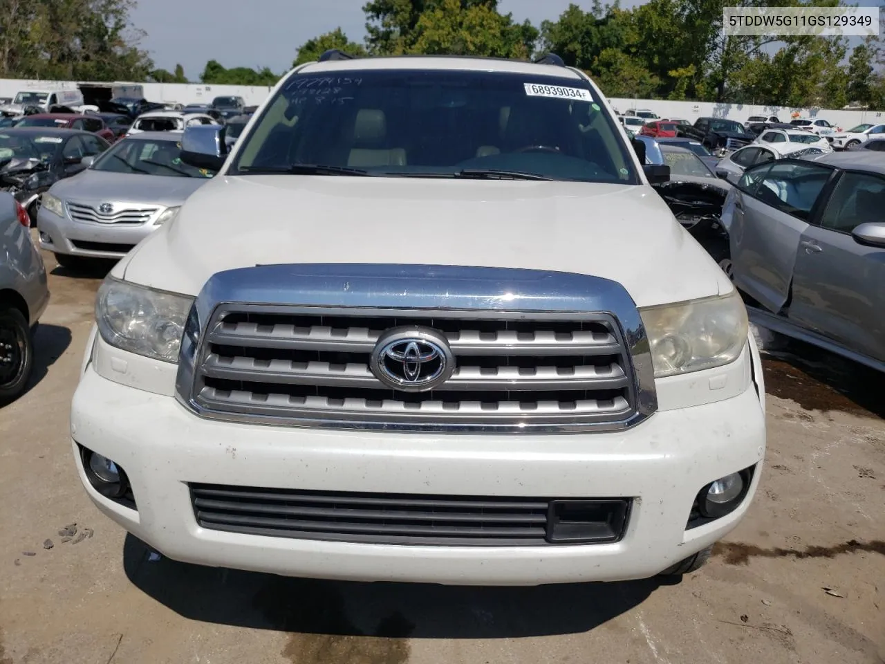 5TDDW5G11GS129349 2016 Toyota Sequoia Platinum