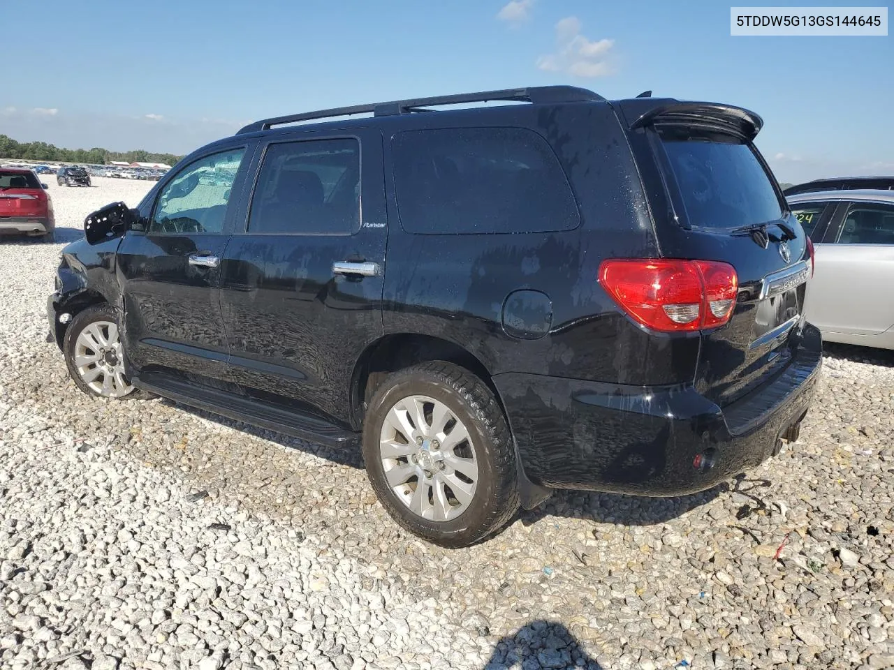 2016 Toyota Sequoia Platinum VIN: 5TDDW5G13GS144645 Lot: 70808944