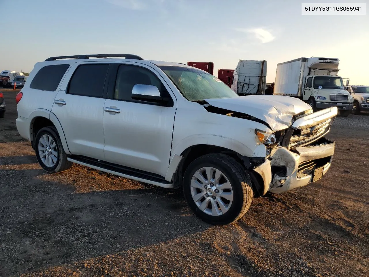 2016 Toyota Sequoia Platinum VIN: 5TDYY5G11GS065941 Lot: 71587704