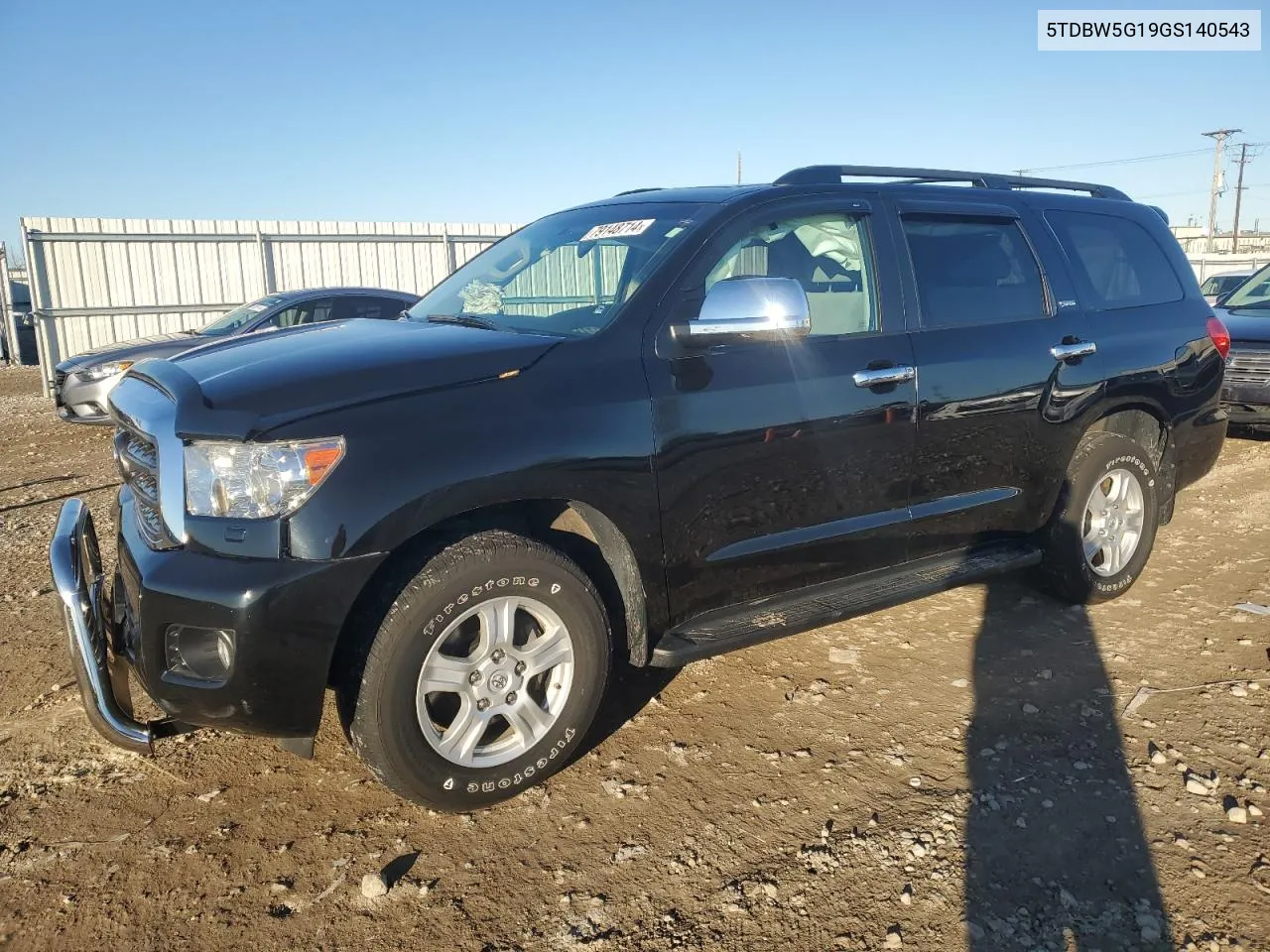 2016 Toyota Sequoia Sr5 VIN: 5TDBW5G19GS140543 Lot: 79148714