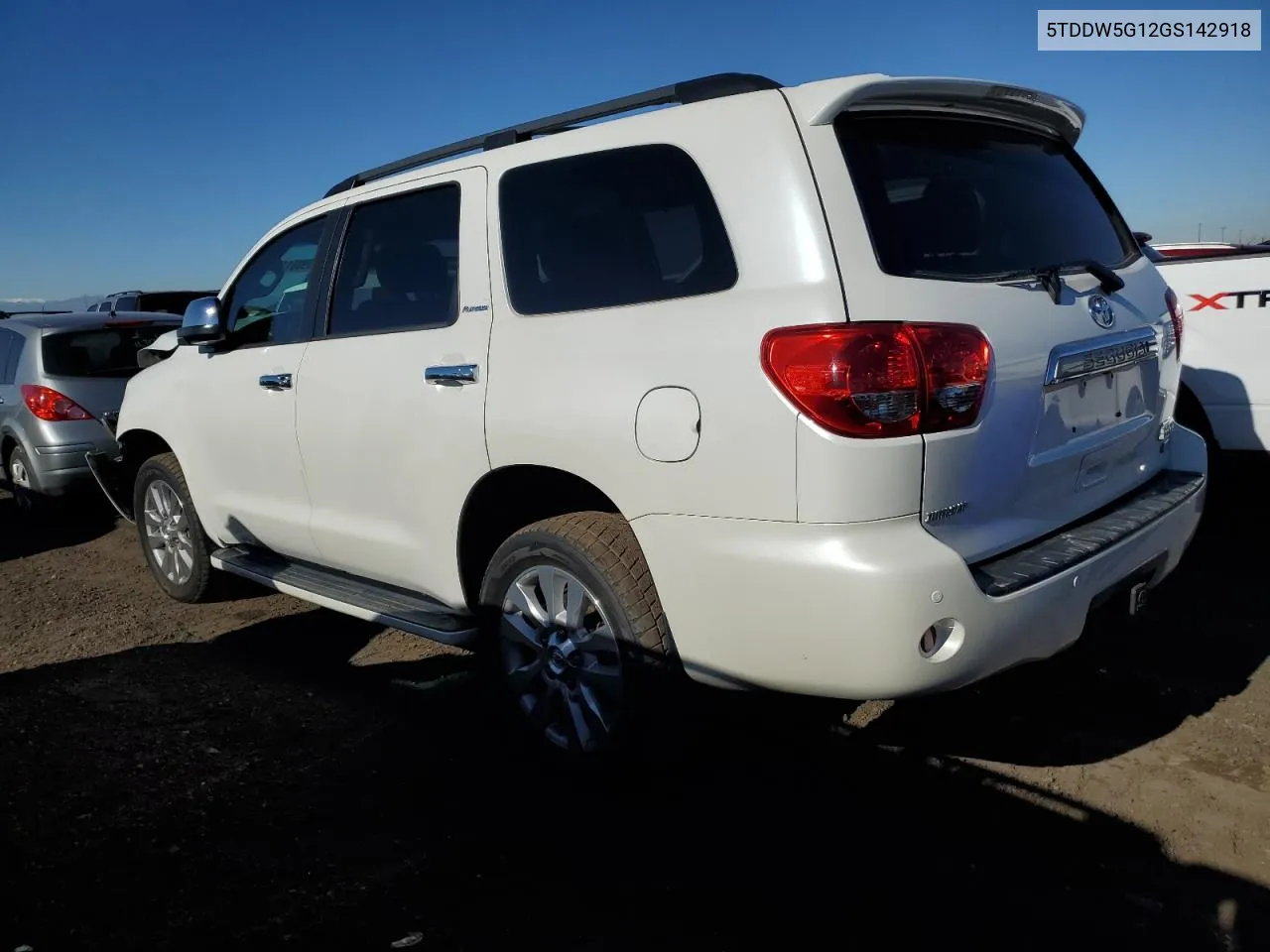 2016 Toyota Sequoia Platinum VIN: 5TDDW5G12GS142918 Lot: 79861174