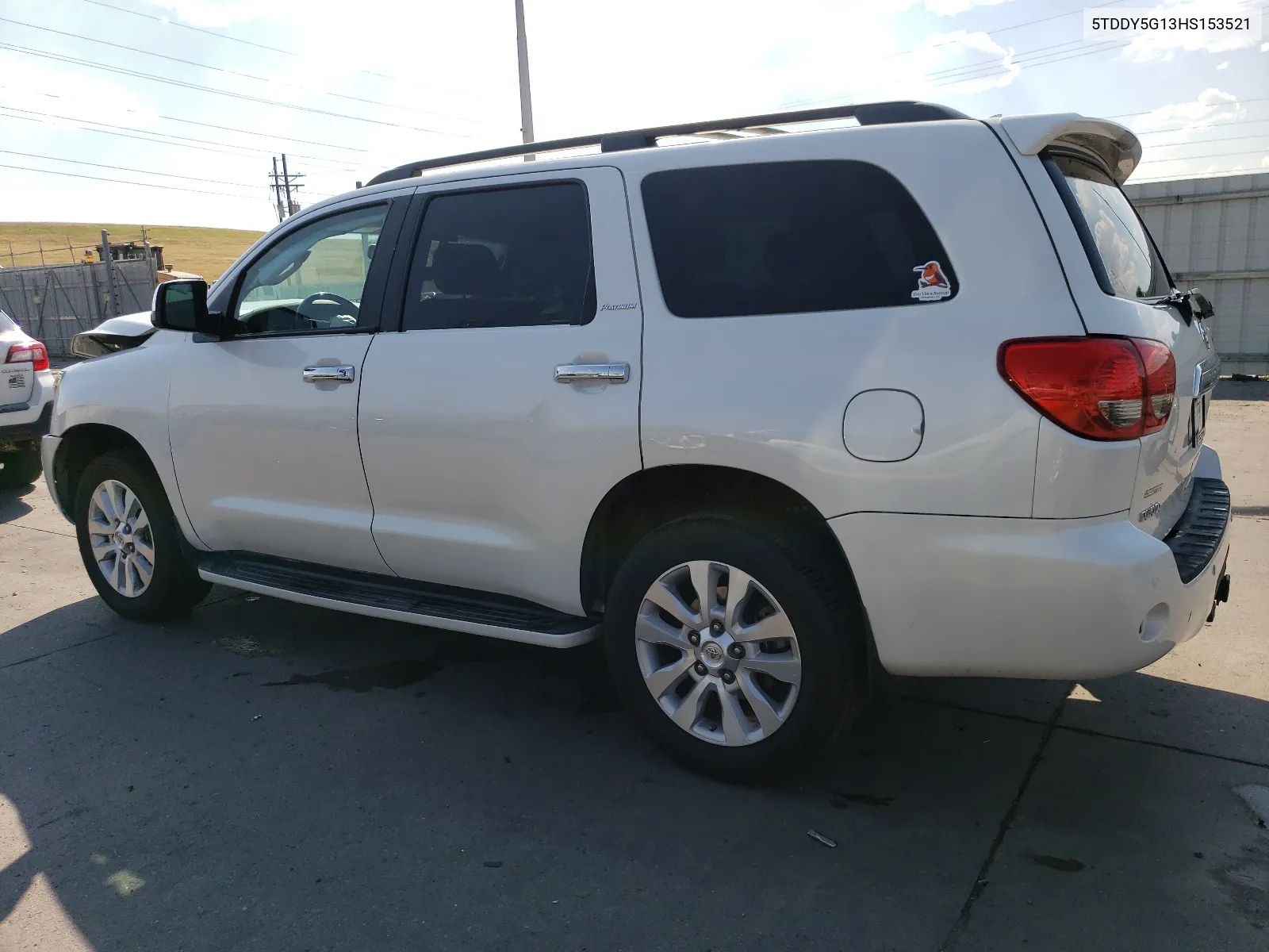 2017 Toyota Sequoia Platinum VIN: 5TDDY5G13HS153521 Lot: 63206874