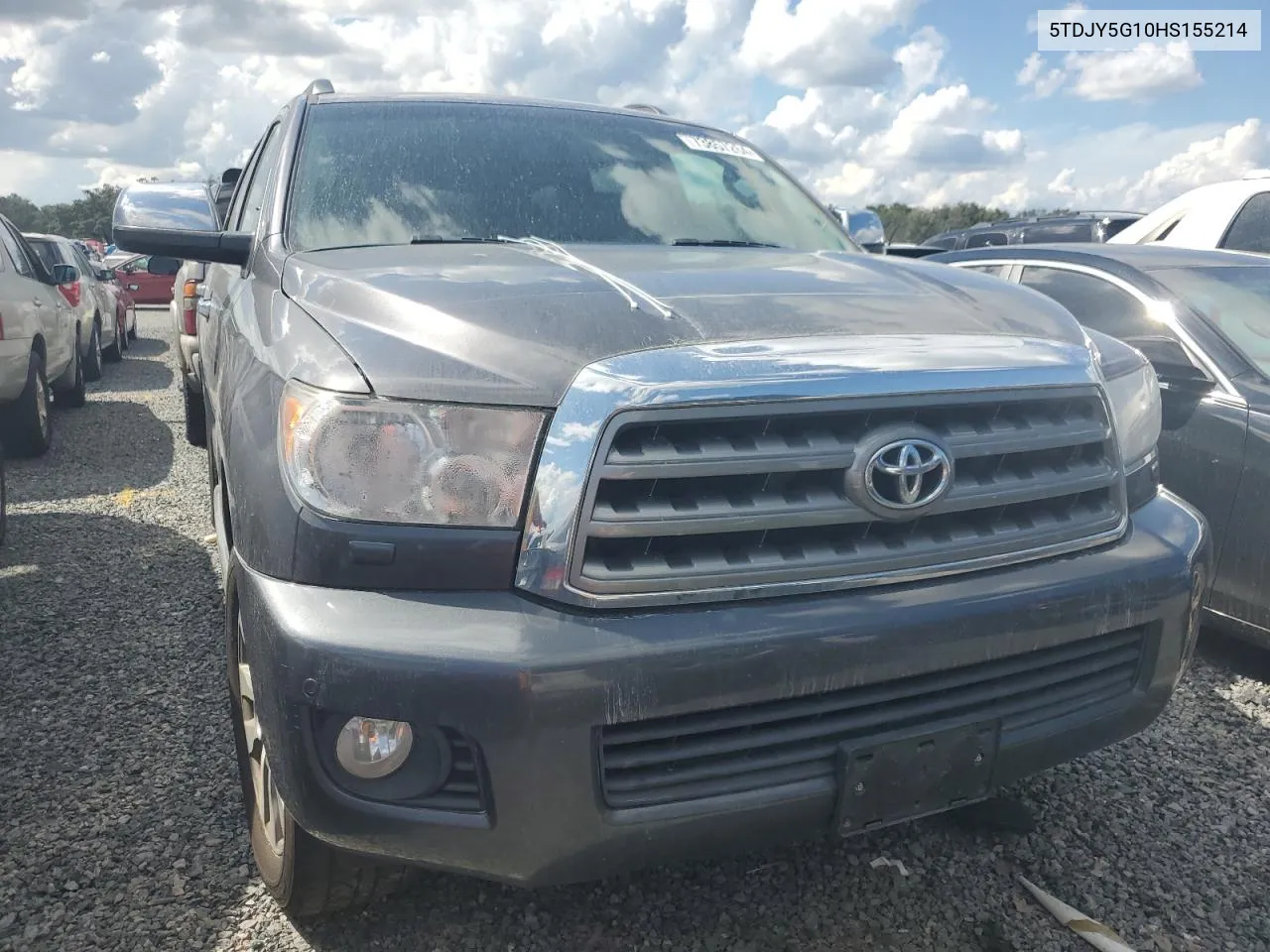 2017 Toyota Sequoia Limited VIN: 5TDJY5G10HS155214 Lot: 73857264