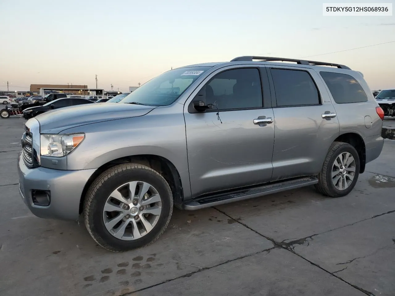 2017 Toyota Sequoia Limited VIN: 5TDKY5G12HS068936 Lot: 78399304