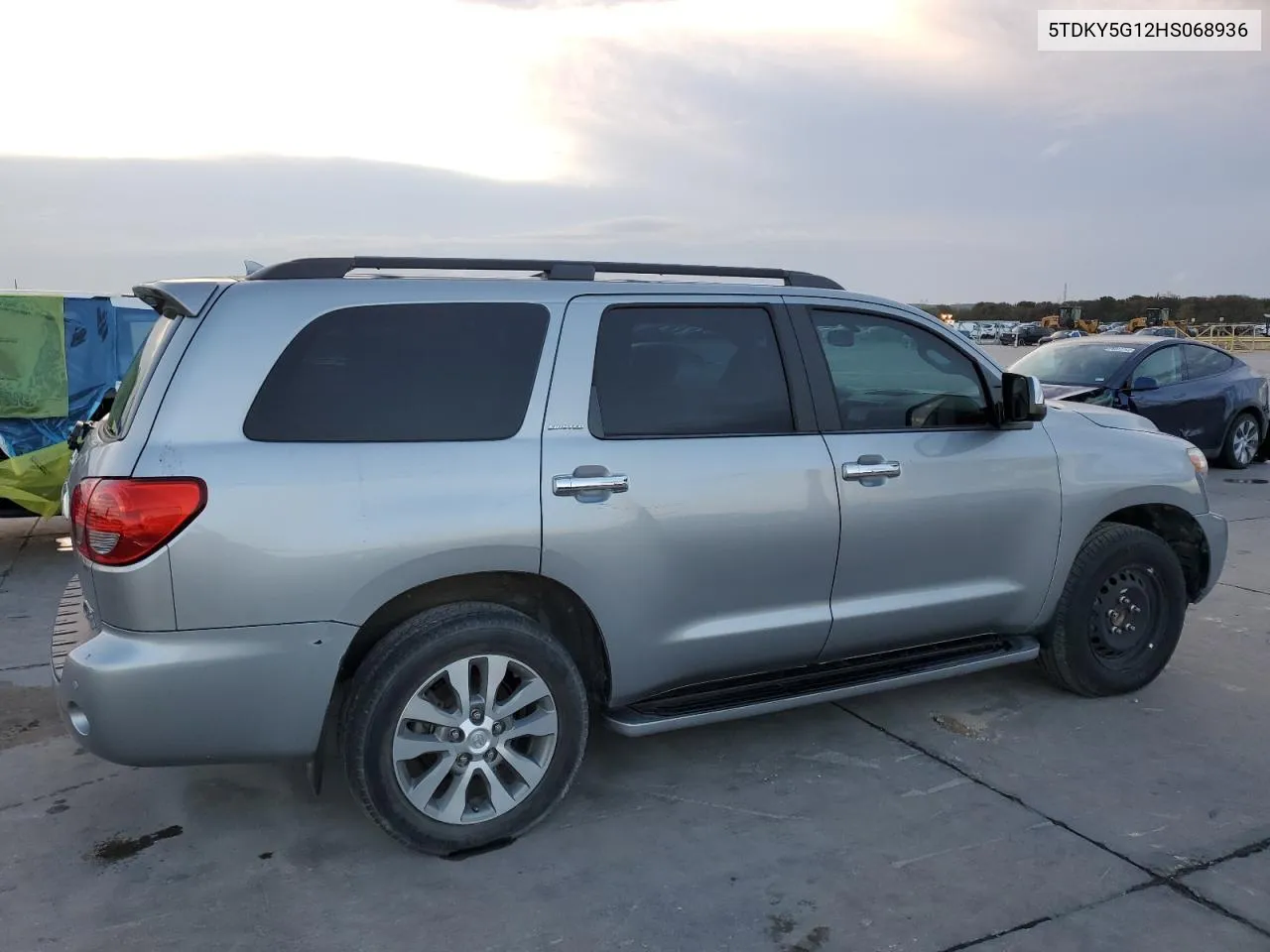 2017 Toyota Sequoia Limited VIN: 5TDKY5G12HS068936 Lot: 78399304