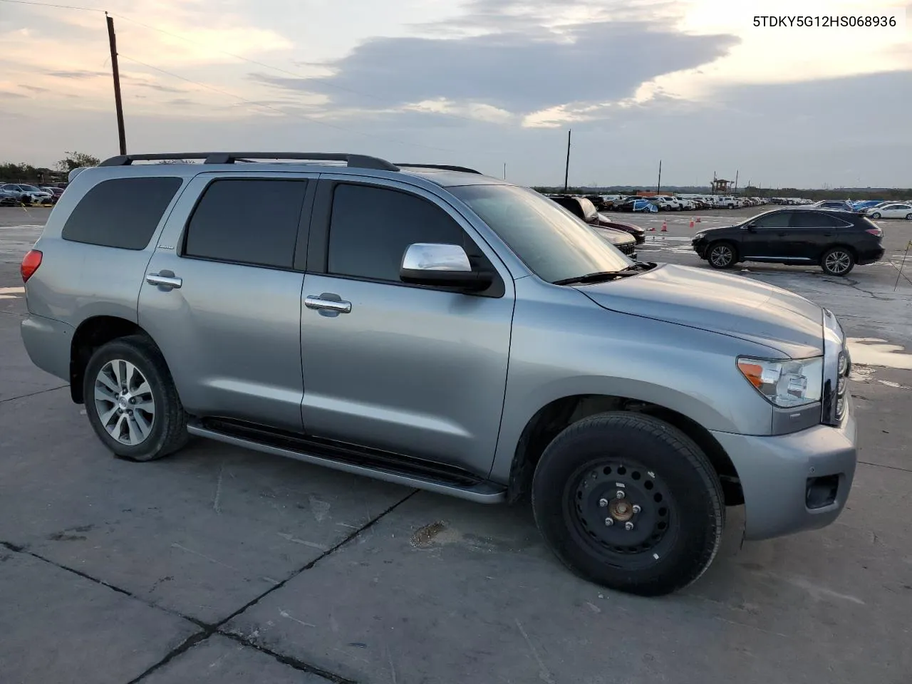 2017 Toyota Sequoia Limited VIN: 5TDKY5G12HS068936 Lot: 78399304