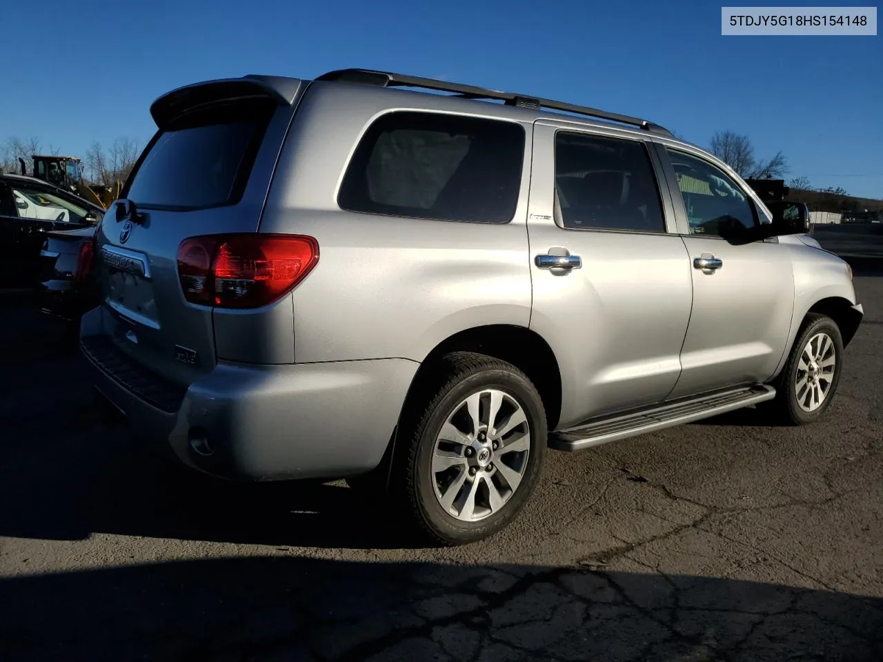 2017 Toyota Sequoia Limited VIN: 5TDJY5G18HS154148 Lot: 79280884