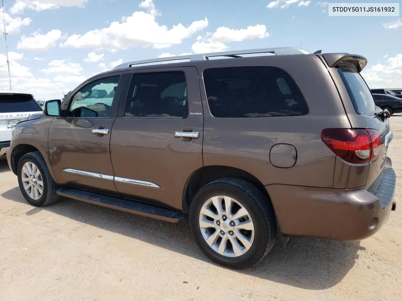 2018 Toyota Sequoia Platinum VIN: 5TDDY5G11JS161932 Lot: 59593094