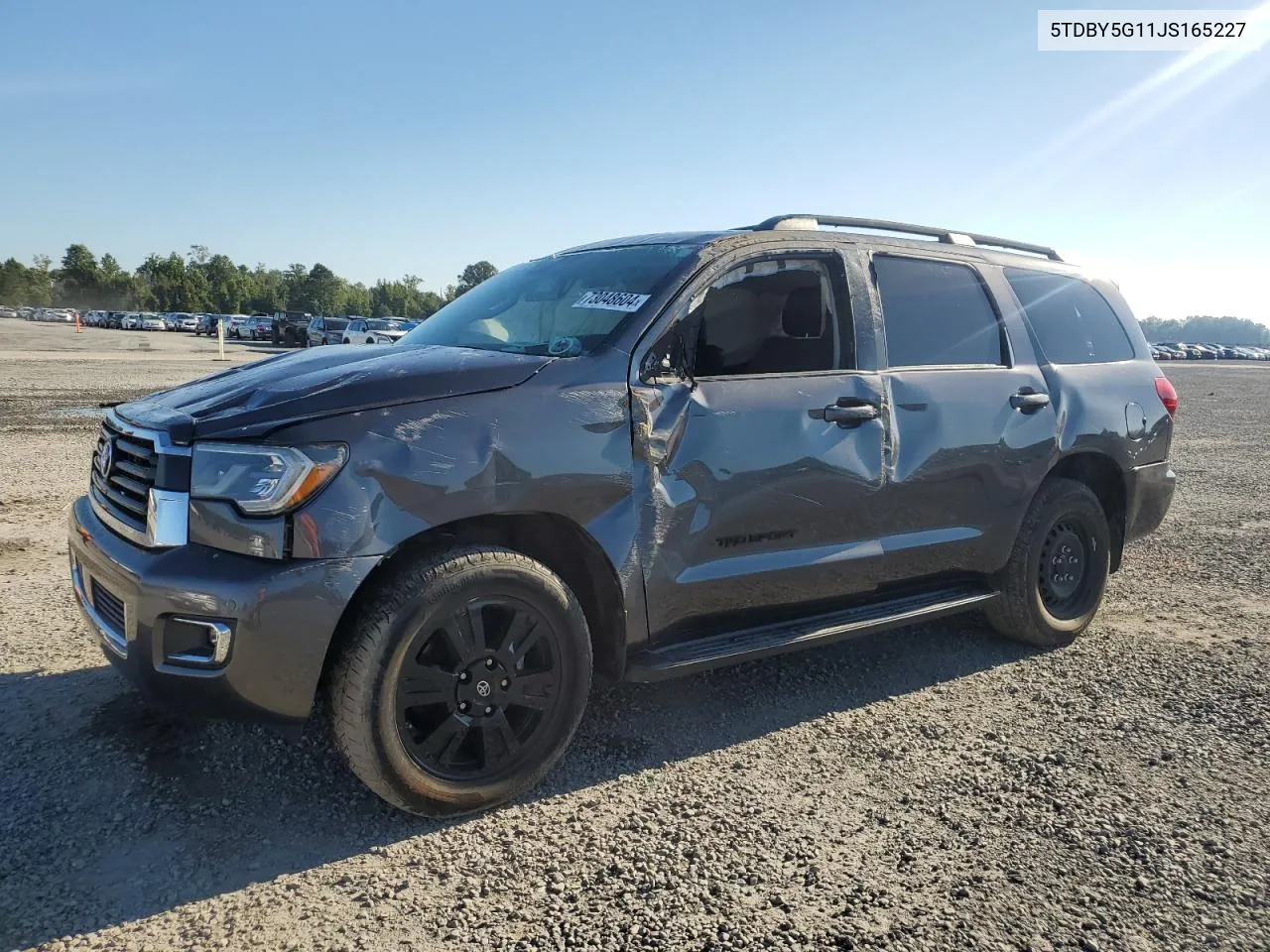 2018 Toyota Sequoia Sr5 VIN: 5TDBY5G11JS165227 Lot: 73048604