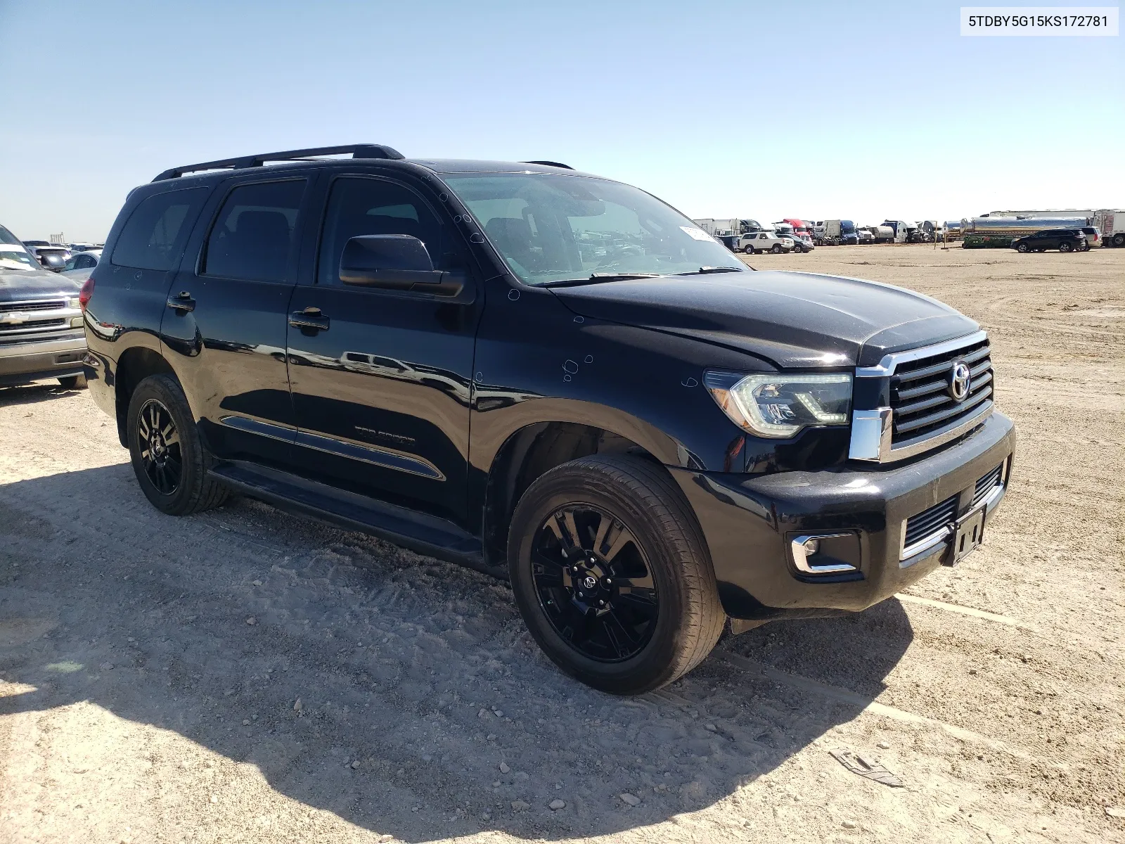 2019 Toyota Sequoia Sr5 VIN: 5TDBY5G15KS172781 Lot: 67750964