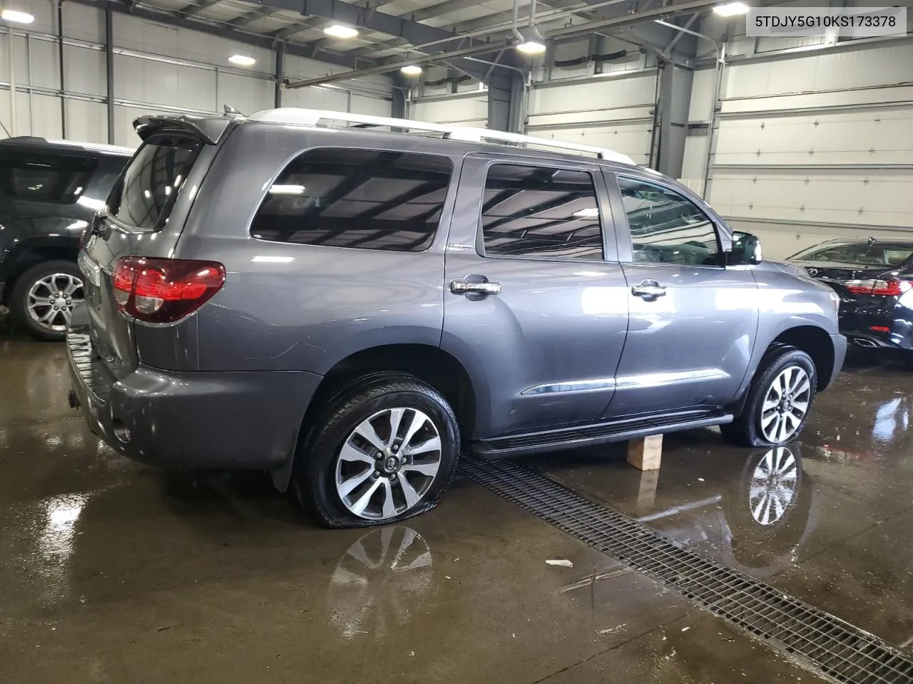 2019 Toyota Sequoia Limited VIN: 5TDJY5G10KS173378 Lot: 70060564