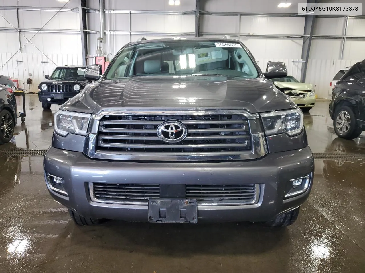 2019 Toyota Sequoia Limited VIN: 5TDJY5G10KS173378 Lot: 70060564