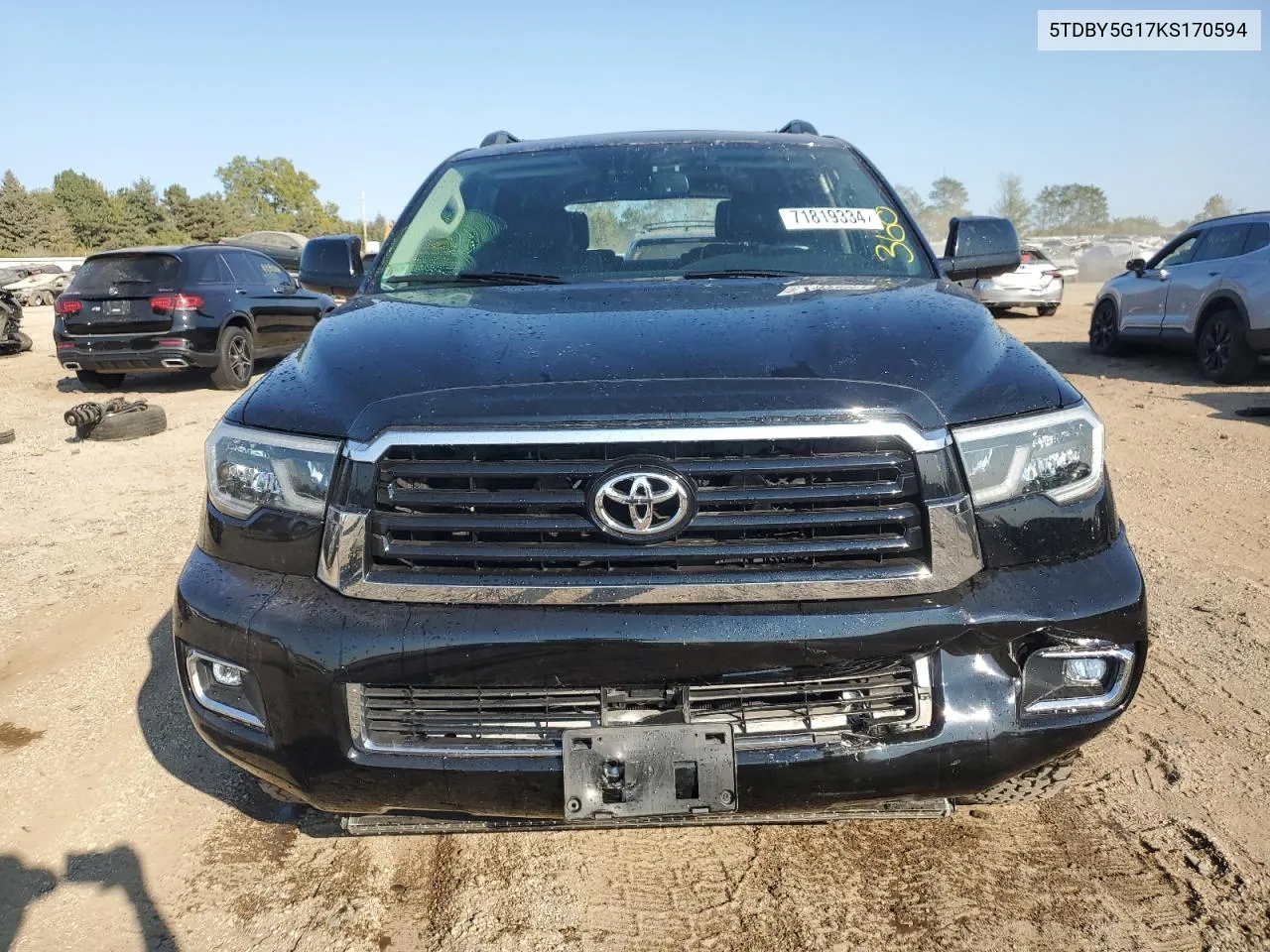 5TDBY5G17KS170594 2019 Toyota Sequoia Sr5