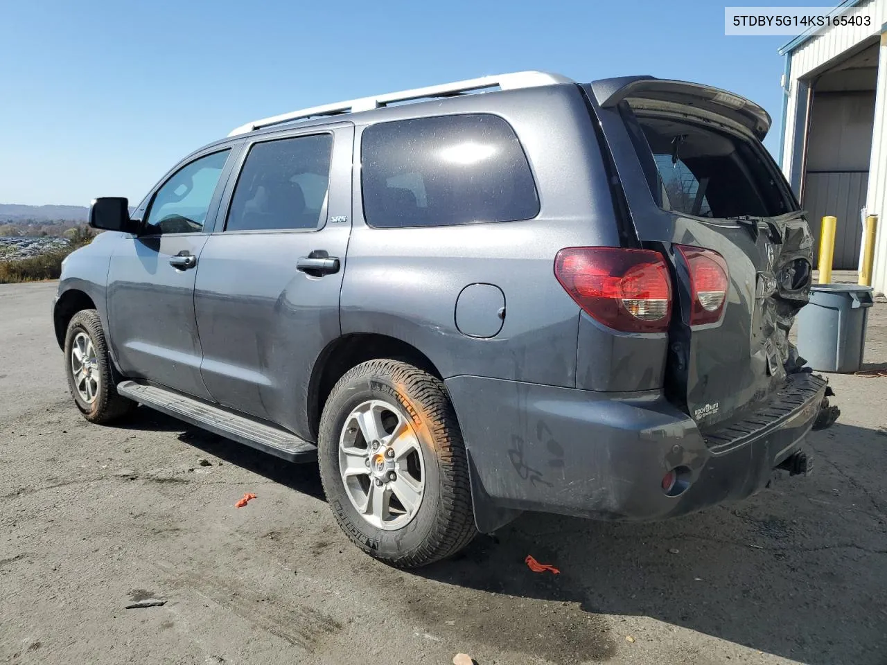 2019 Toyota Sequoia Sr5 VIN: 5TDBY5G14KS165403 Lot: 76483444