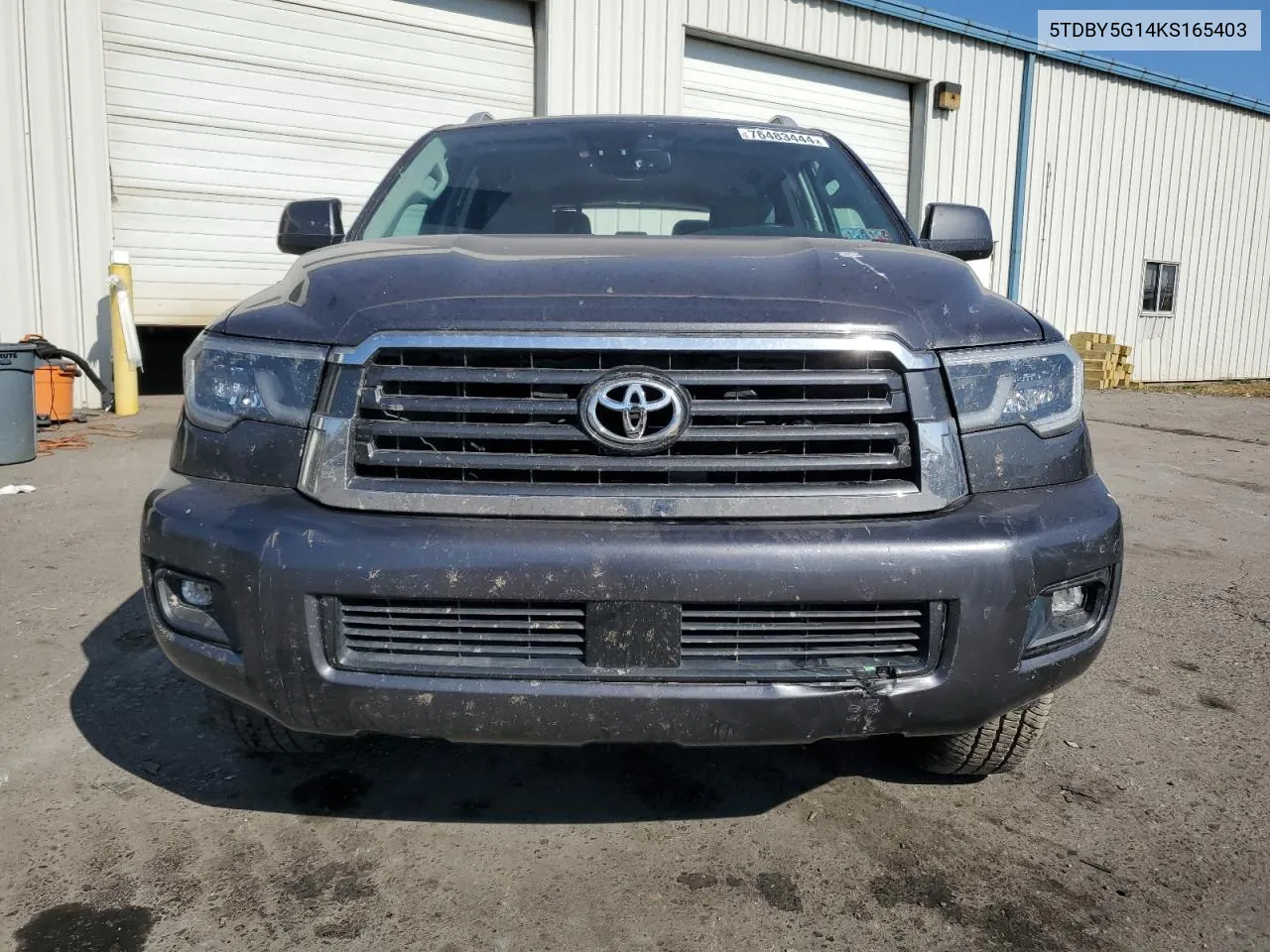 2019 Toyota Sequoia Sr5 VIN: 5TDBY5G14KS165403 Lot: 76483444