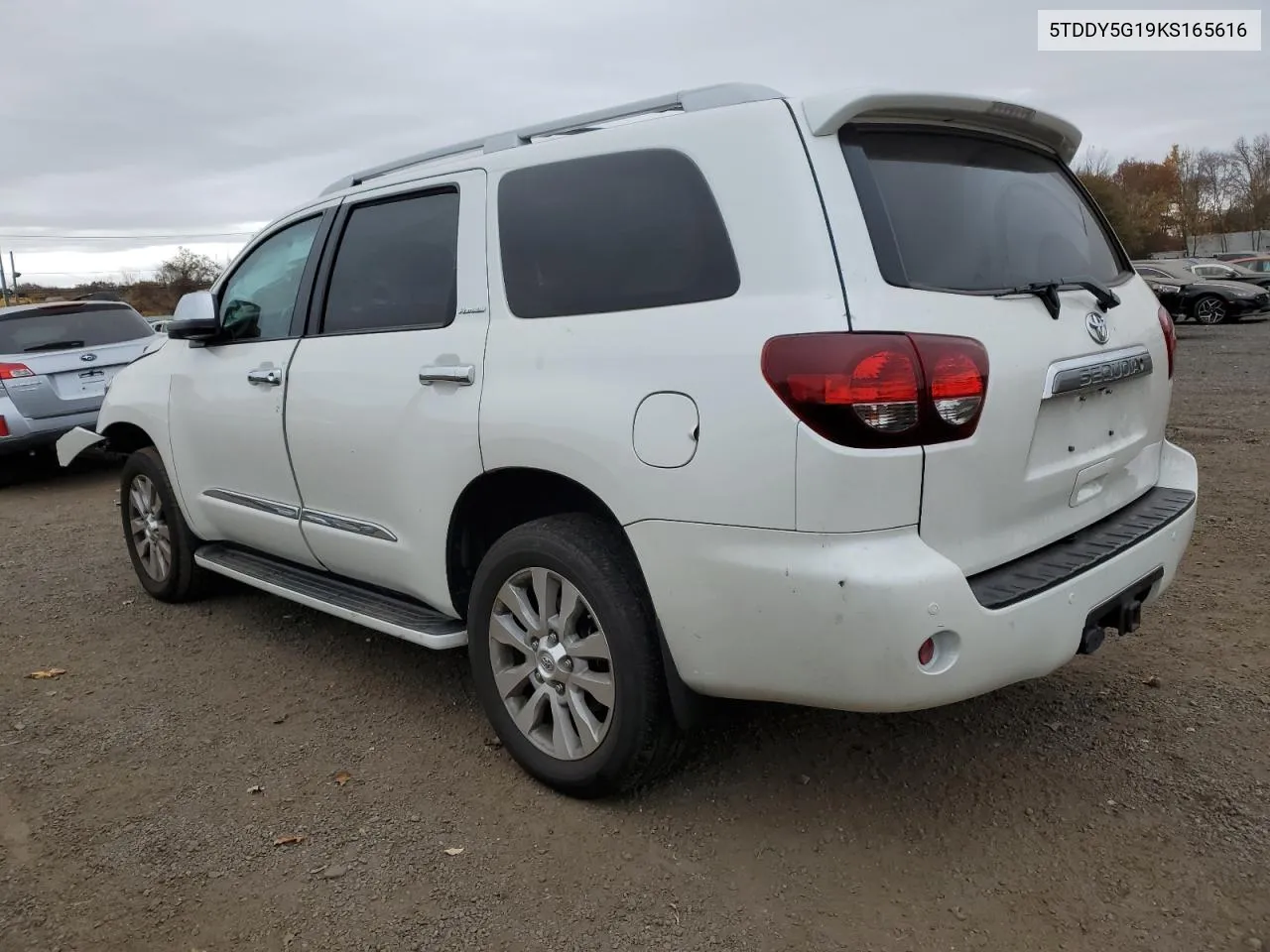 2019 Toyota Sequoia Platinum VIN: 5TDDY5G19KS165616 Lot: 78350474