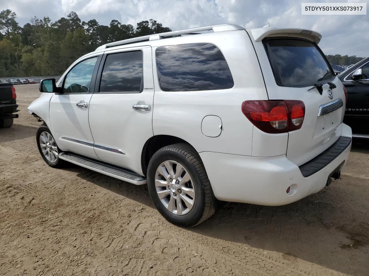 2019 Toyota Sequoia Platinum VIN: 5TDYY5G1XKS073917 Lot: 78720434