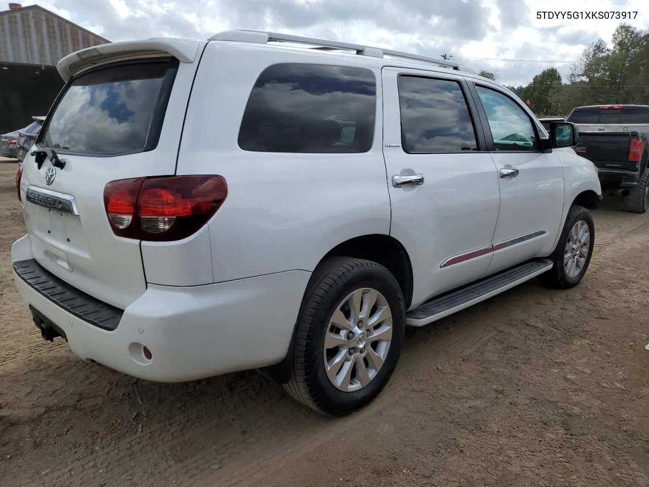 2019 Toyota Sequoia Platinum VIN: 5TDYY5G1XKS073917 Lot: 78720434