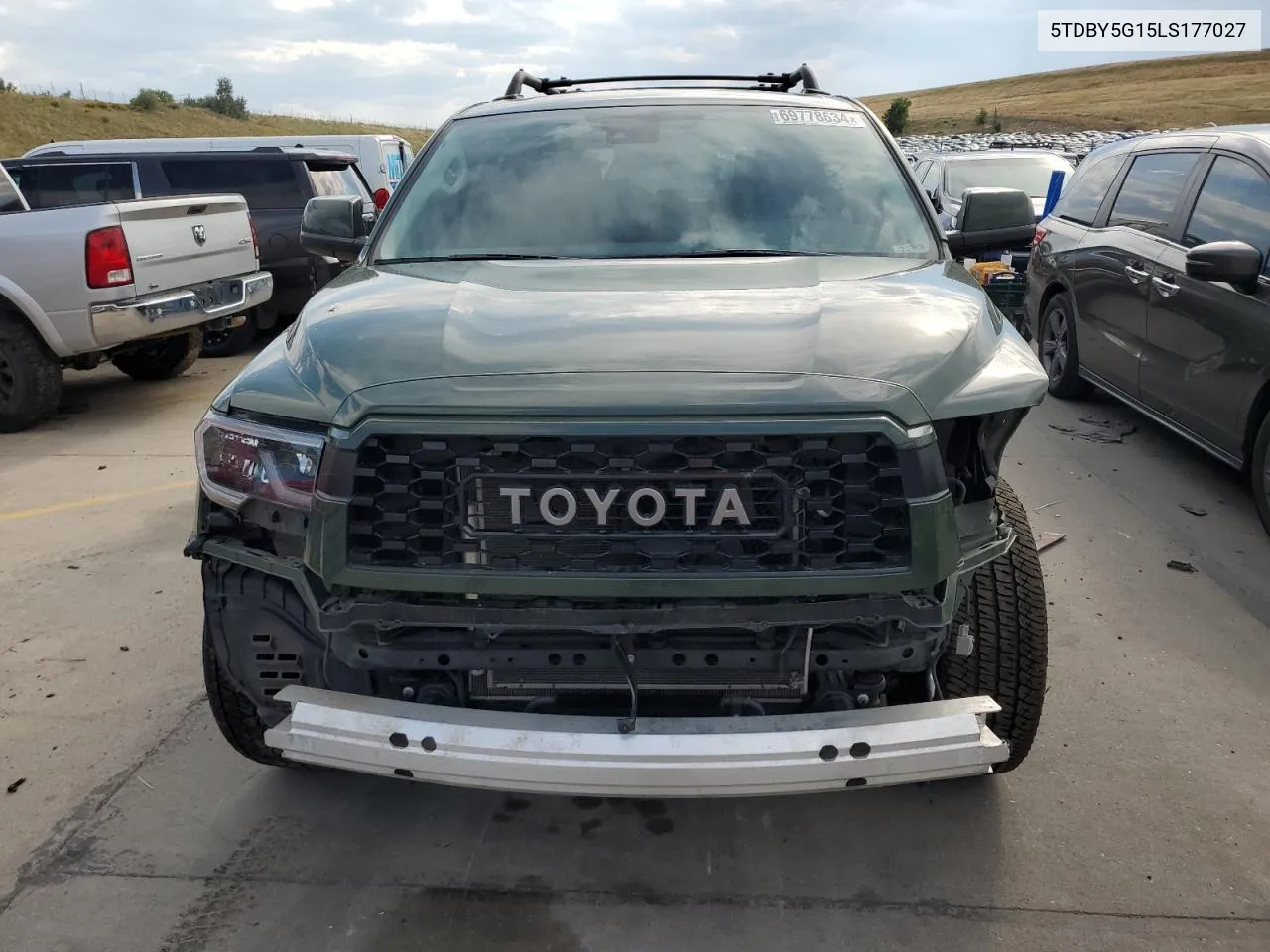 5TDBY5G15LS177027 2020 Toyota Sequoia Sr5