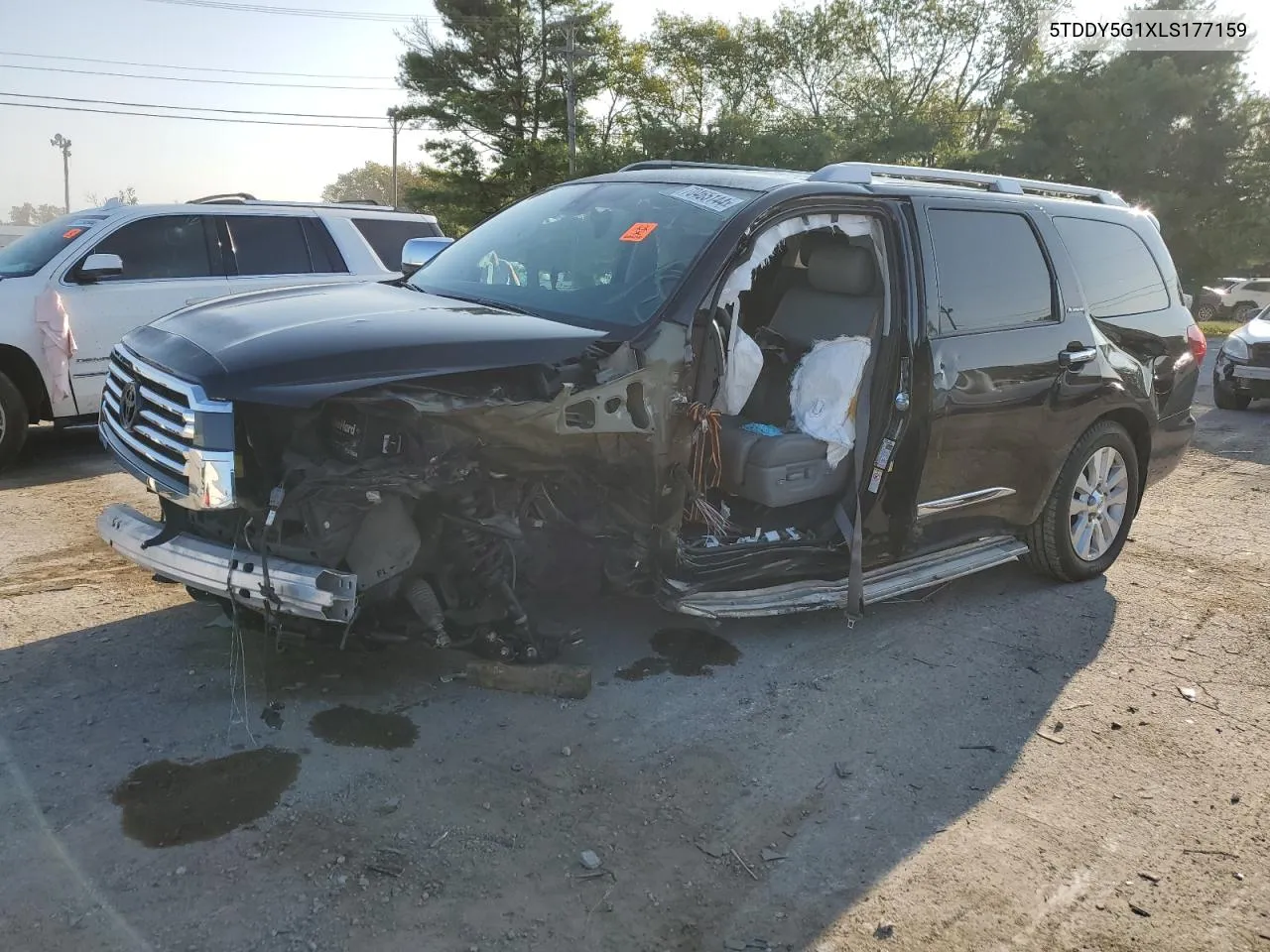 2020 Toyota Sequoia Platinum VIN: 5TDDY5G1XLS177159 Lot: 70465144