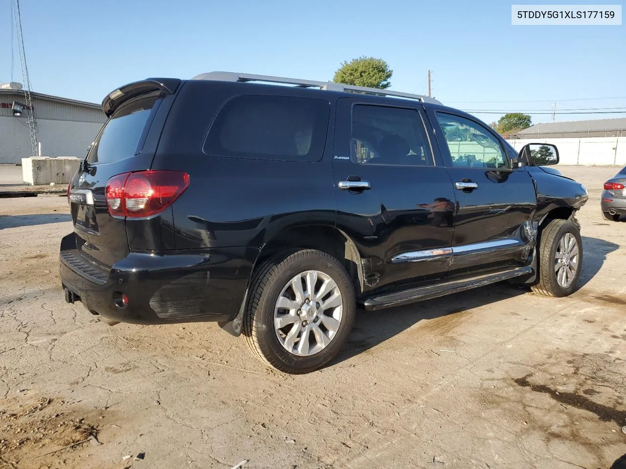 2020 Toyota Sequoia Platinum VIN: 5TDDY5G1XLS177159 Lot: 70465144