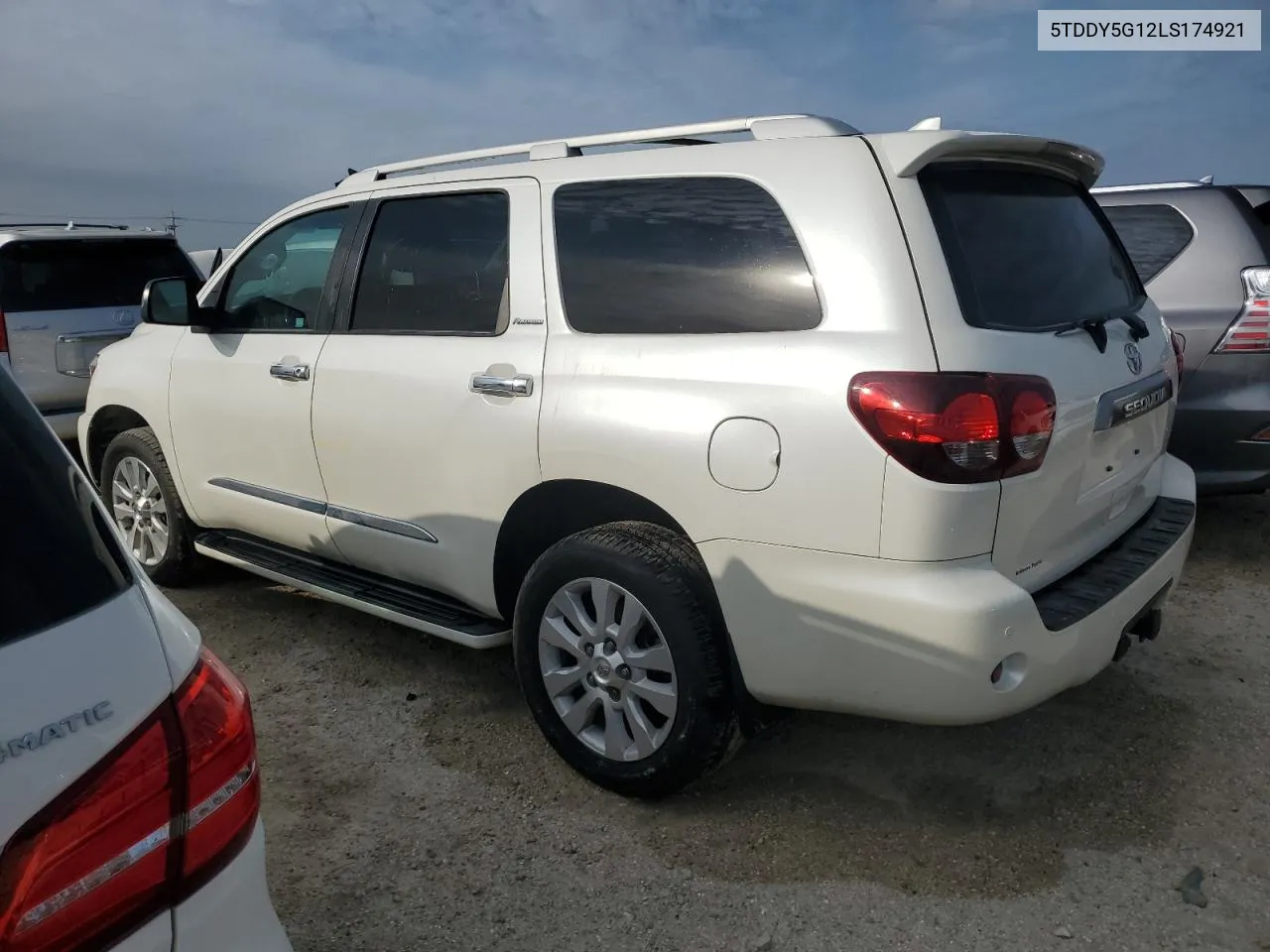 2020 Toyota Sequoia Platinum VIN: 5TDDY5G12LS174921 Lot: 74451244