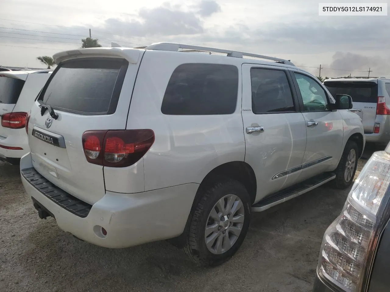 2020 Toyota Sequoia Platinum VIN: 5TDDY5G12LS174921 Lot: 74451244