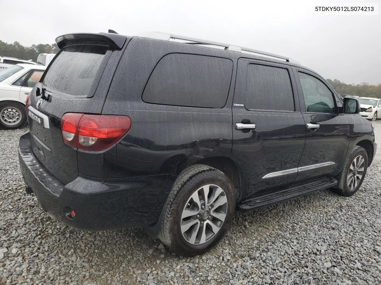 2020 Toyota Sequoia Limited VIN: 5TDKY5G12LS074213 Lot: 80369414