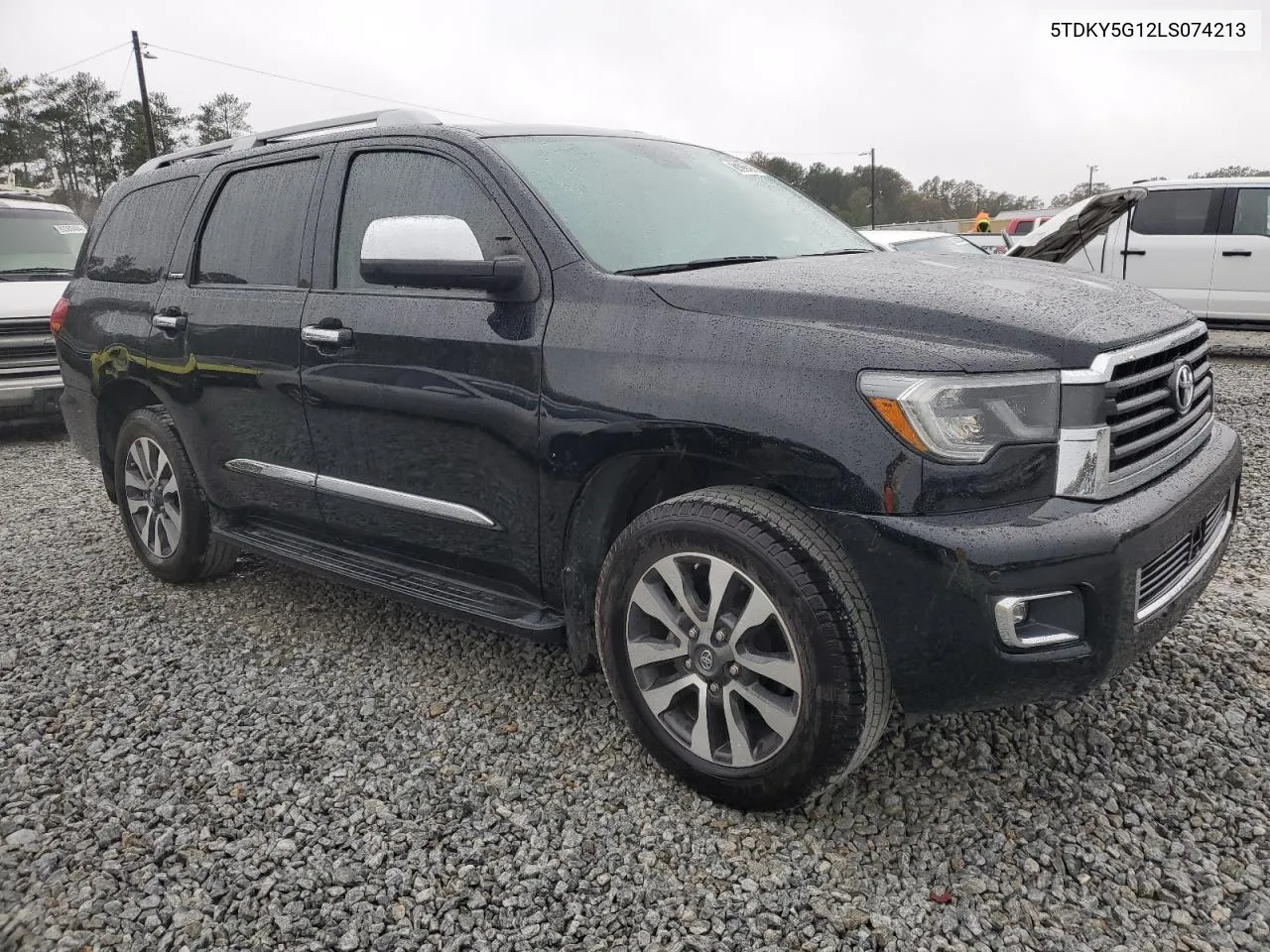 2020 Toyota Sequoia Limited VIN: 5TDKY5G12LS074213 Lot: 80369414