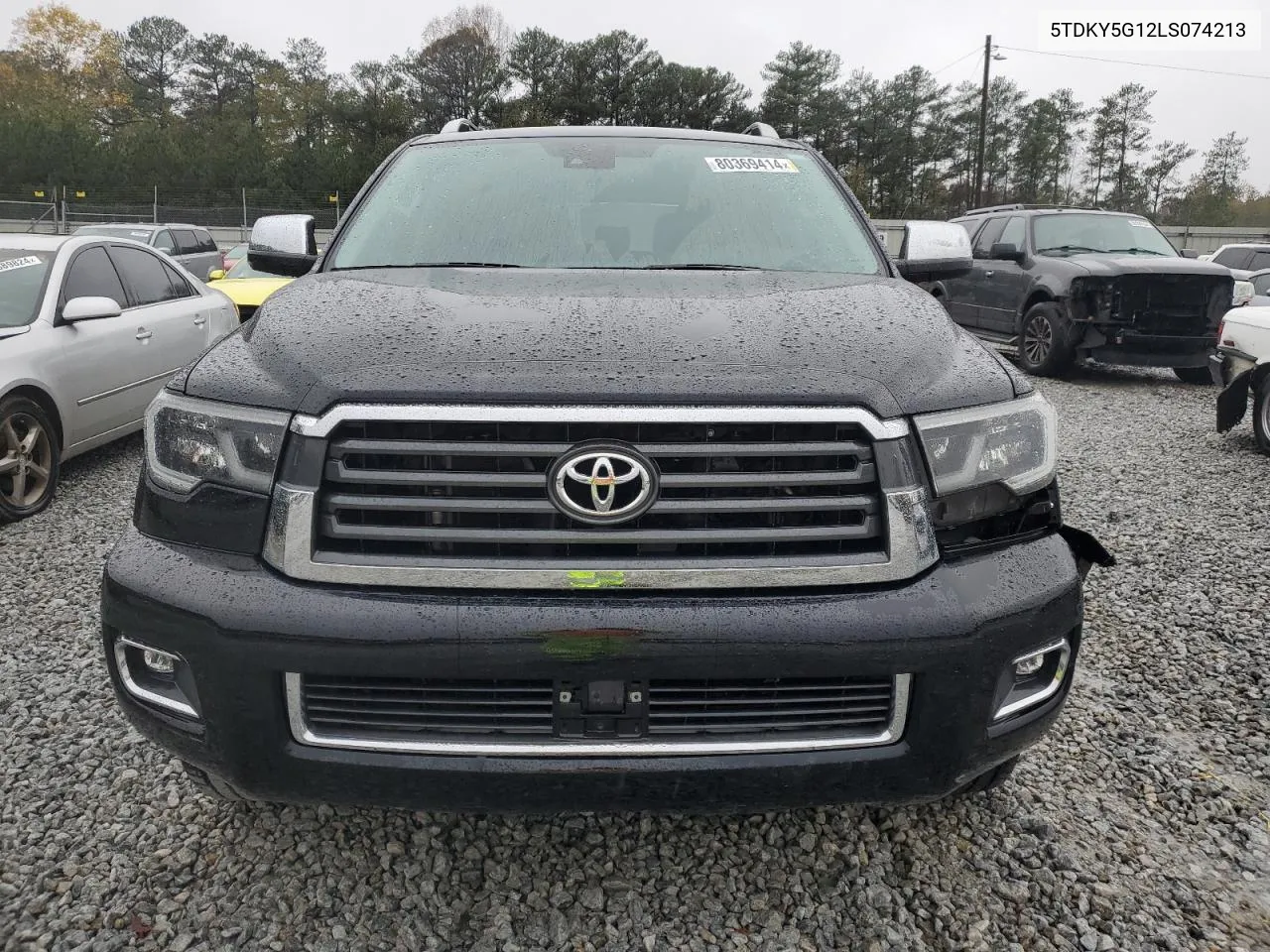 2020 Toyota Sequoia Limited VIN: 5TDKY5G12LS074213 Lot: 80369414