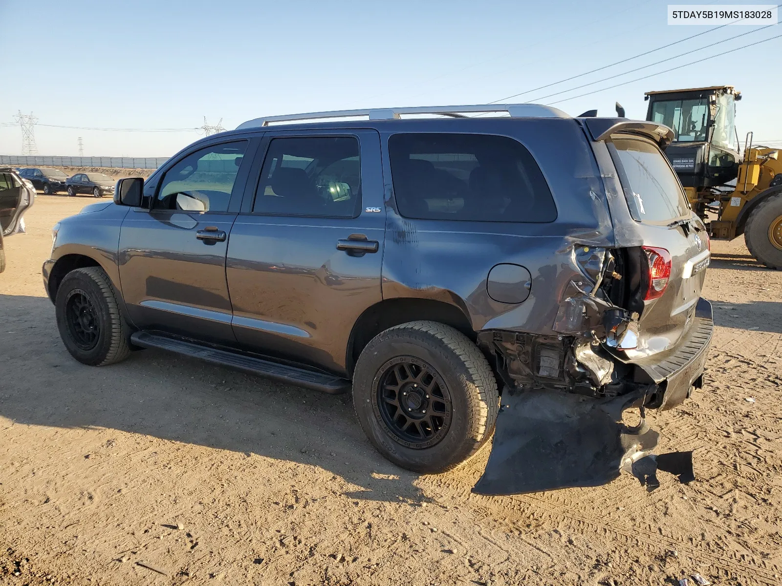 2021 Toyota Sequoia Sr5 VIN: 5TDAY5B19MS183028 Lot: 62552534