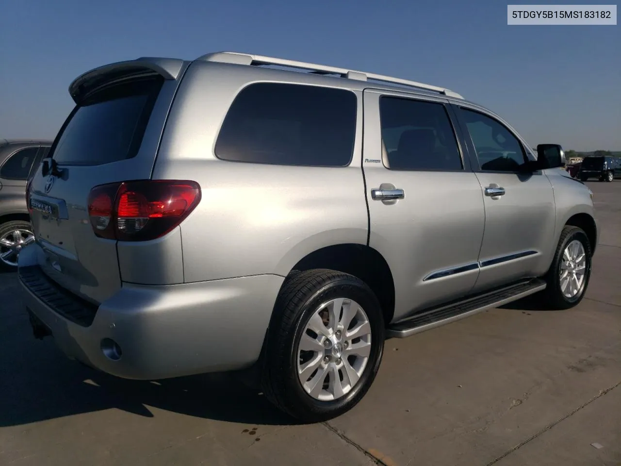 2021 Toyota Sequoia Platinum VIN: 5TDGY5B15MS183182 Lot: 75835164