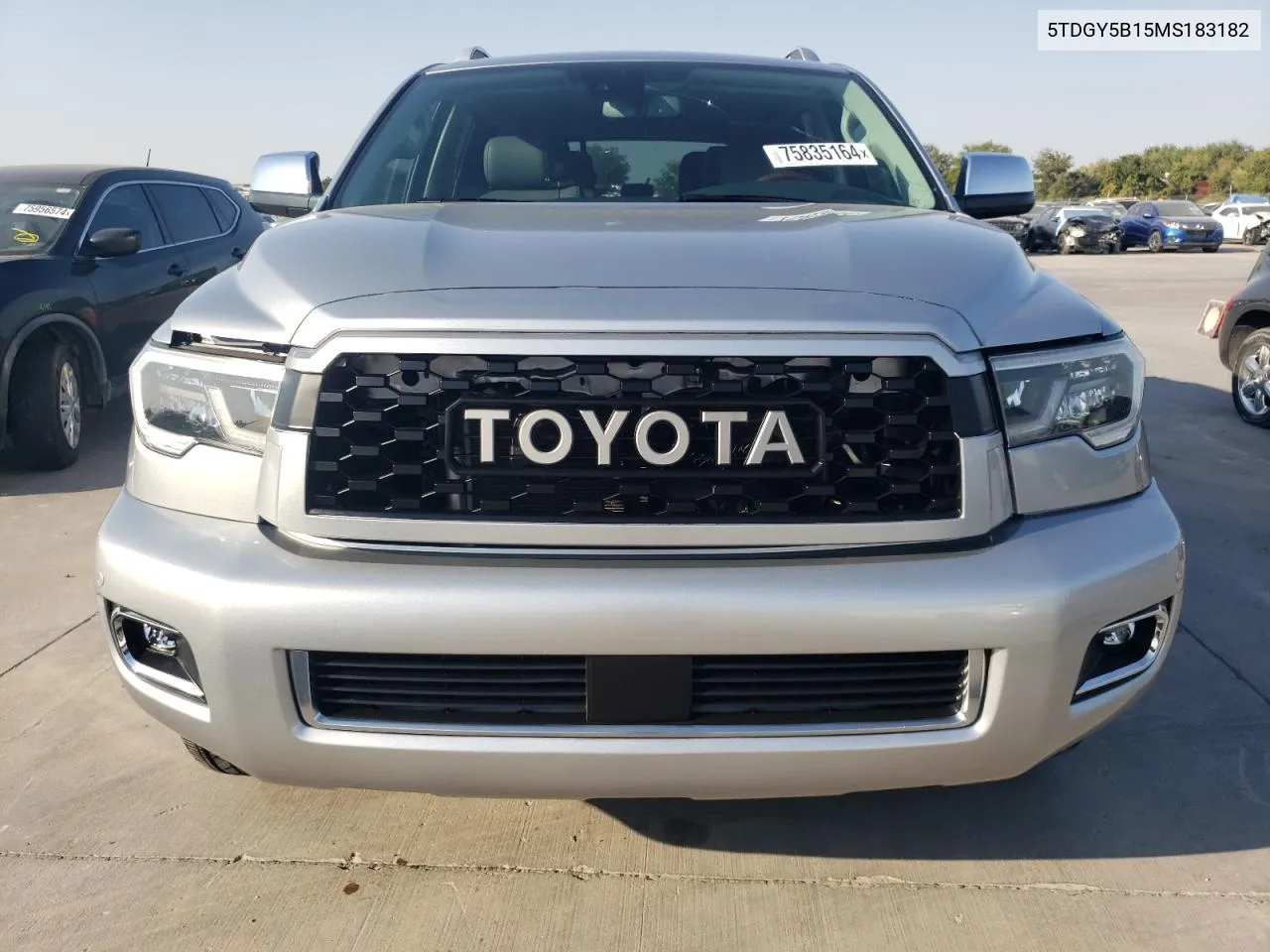 2021 Toyota Sequoia Platinum VIN: 5TDGY5B15MS183182 Lot: 75835164