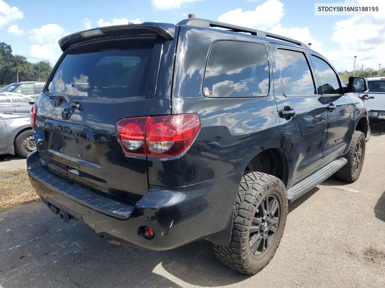 2022 Toyota Sequoia Sr5 VIN: 5TDCY5B16NS188195 Lot: 74538344