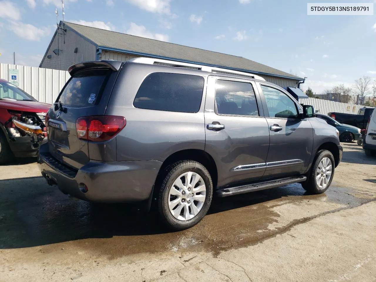 2022 Toyota Sequoia Platinum VIN: 5TDGY5B13NS189791 Lot: 78286704