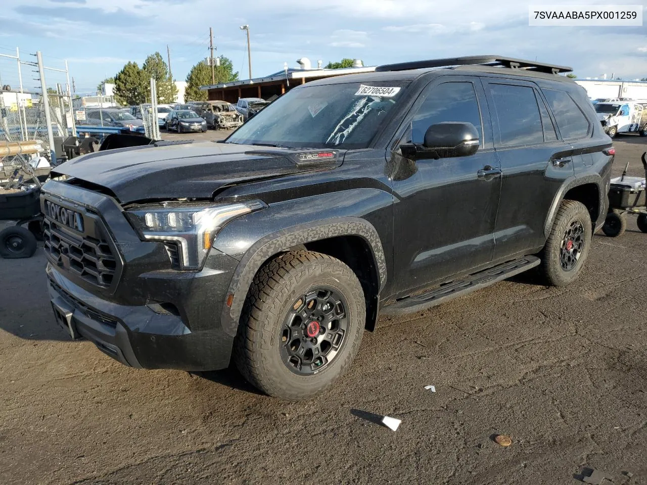 2023 Toyota Sequoia Sr5 VIN: 7SVAAABA5PX001259 Lot: 62706504