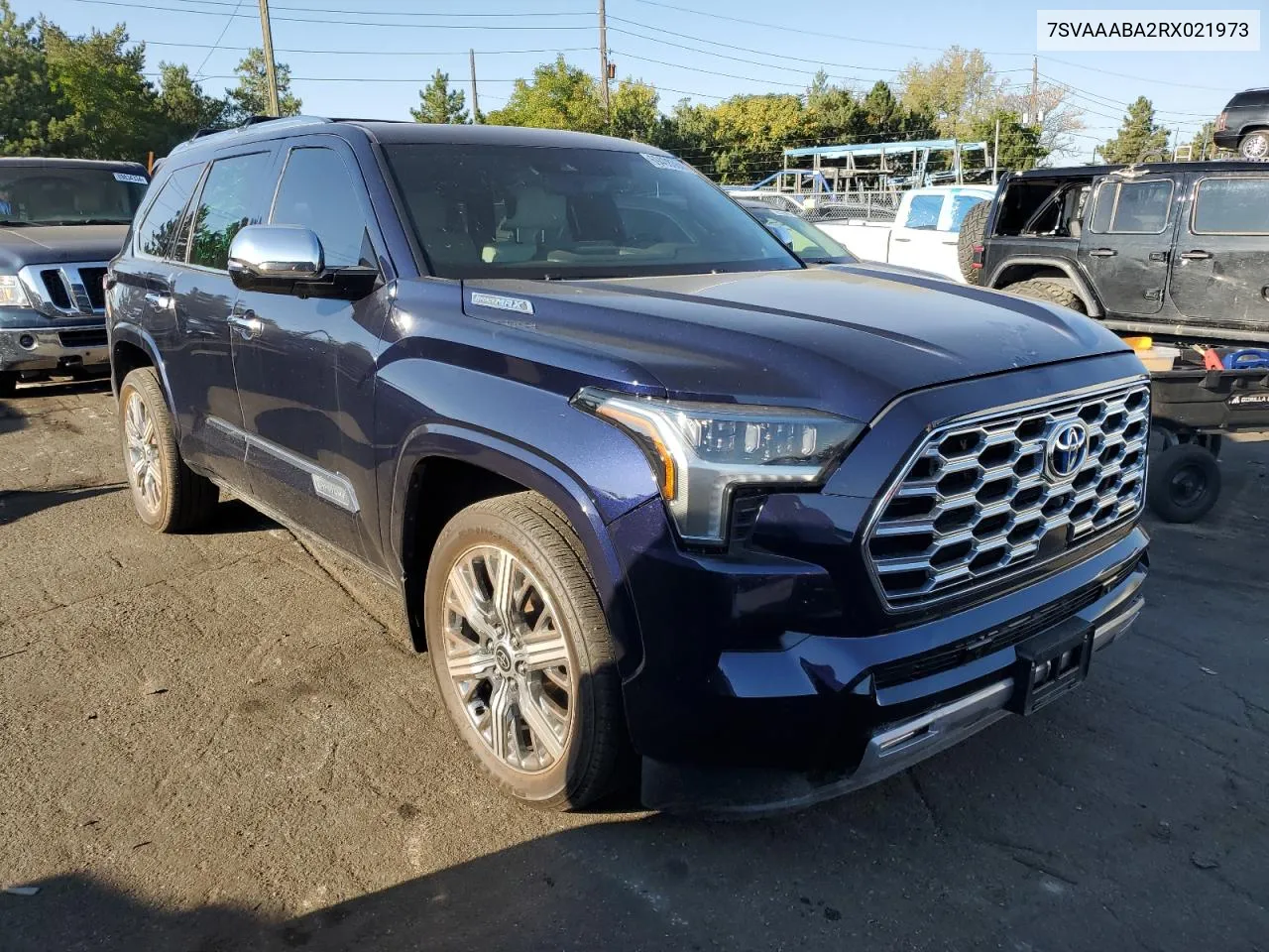 2024 Toyota Sequoia Sr5 VIN: 7SVAAABA2RX021973 Lot: 69408364