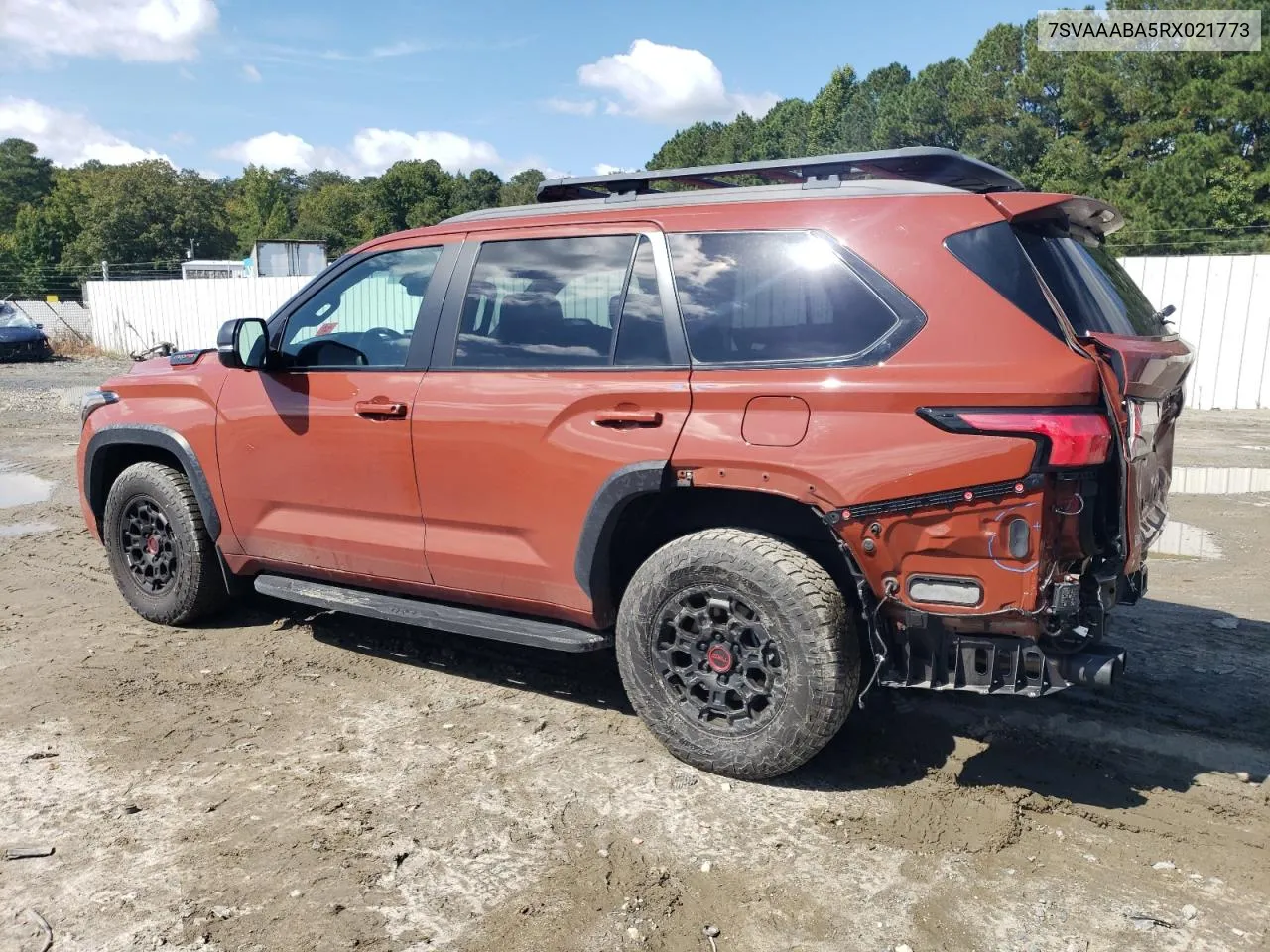 7SVAAABA5RX021773 2024 Toyota Sequoia Sr5