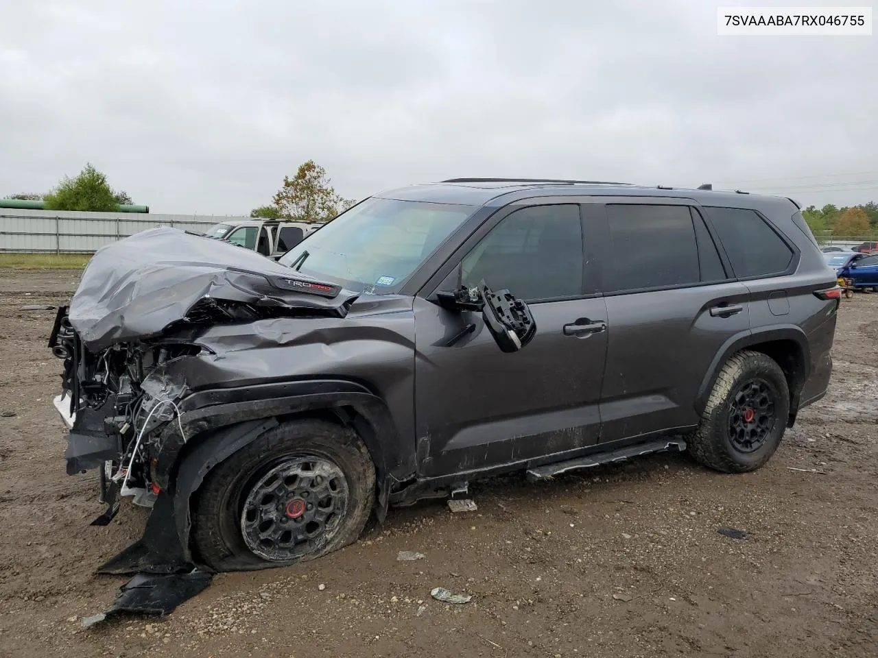 2024 Toyota Sequoia Sr5 VIN: 7SVAAABA7RX046755 Lot: 78399534