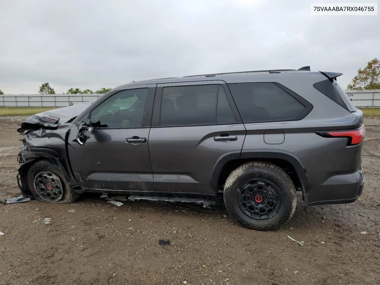 2024 Toyota Sequoia Sr5 VIN: 7SVAAABA7RX046755 Lot: 78399534