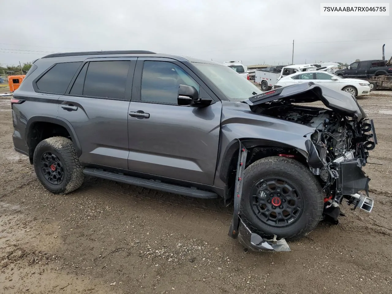 2024 Toyota Sequoia Sr5 VIN: 7SVAAABA7RX046755 Lot: 78399534