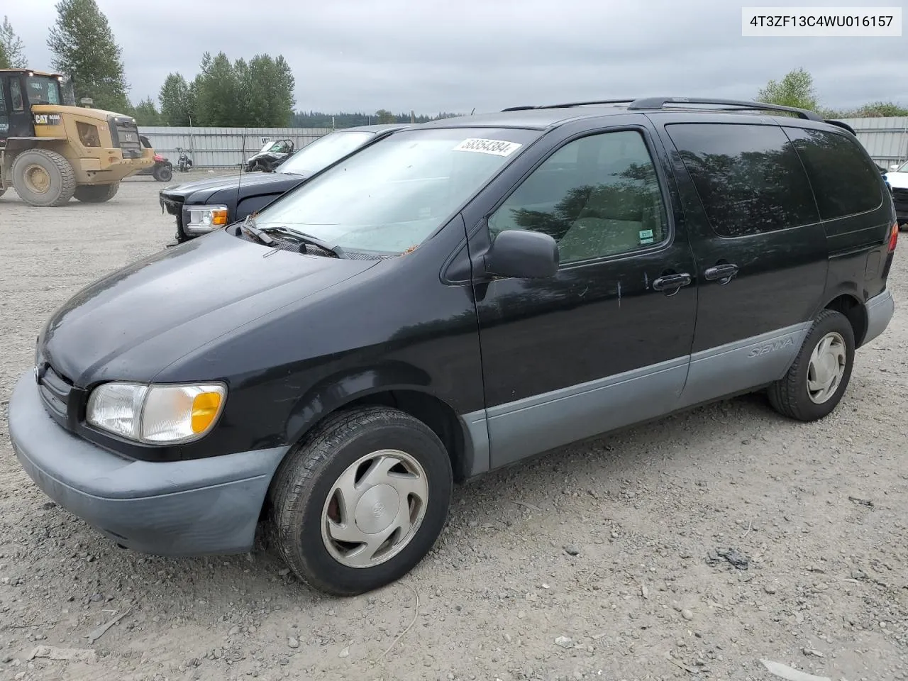 1998 Toyota Sienna Le VIN: 4T3ZF13C4WU016157 Lot: 58354384