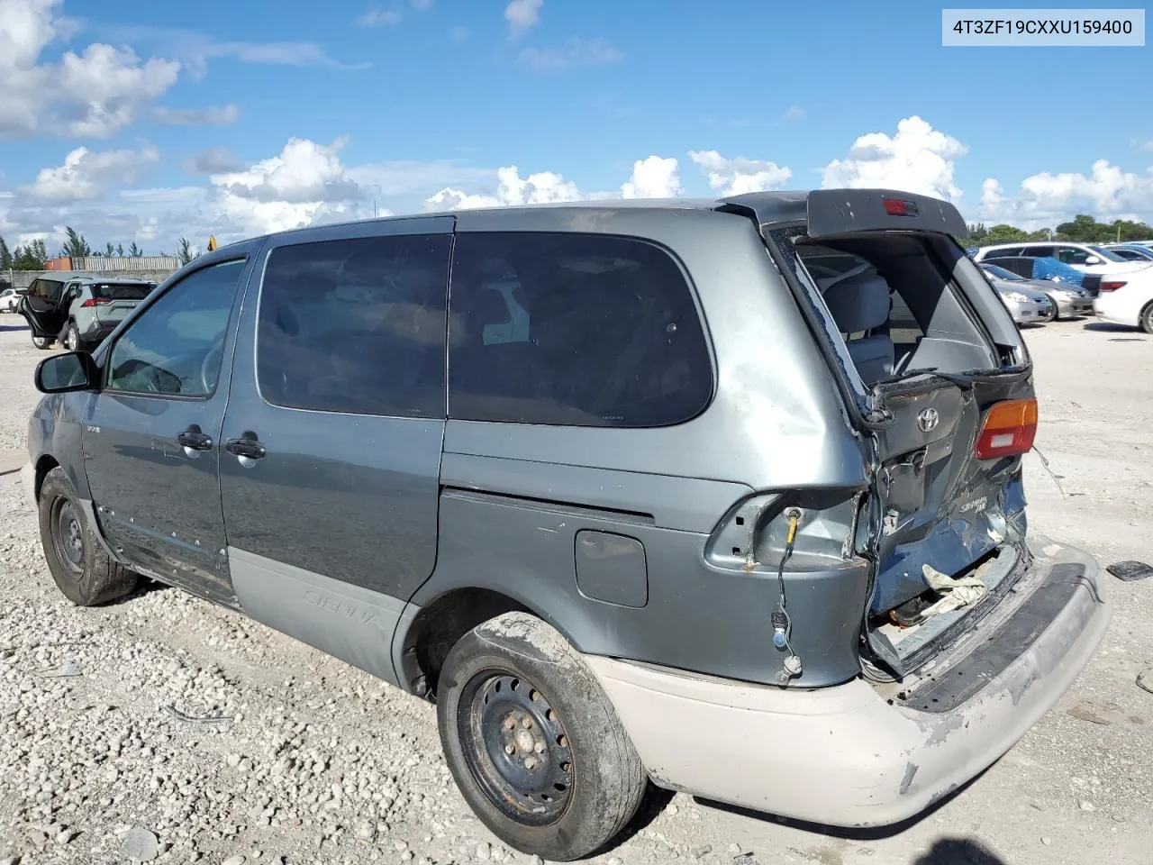 1999 Toyota Sienna Ce VIN: 4T3ZF19CXXU159400 Lot: 72435024