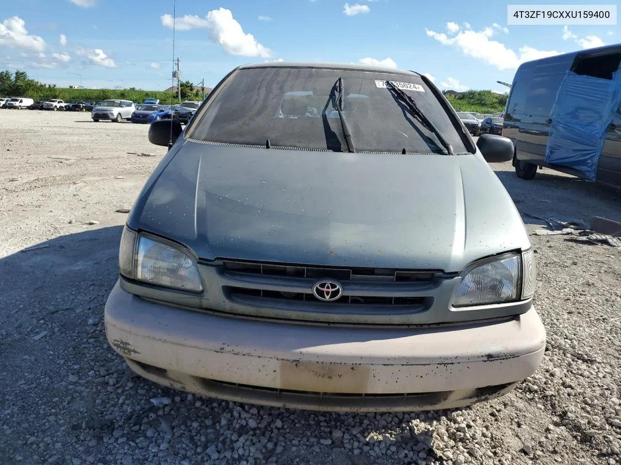 1999 Toyota Sienna Ce VIN: 4T3ZF19CXXU159400 Lot: 72435024