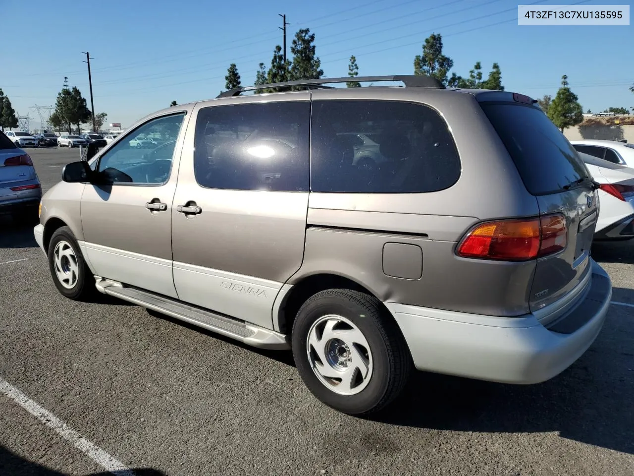 1999 Toyota Sienna Le VIN: 4T3ZF13C7XU135595 Lot: 80868354