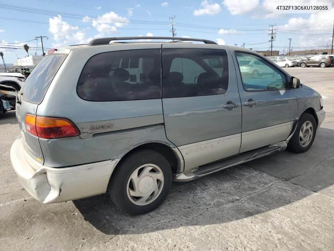 1999 Toyota Sienna Le VIN: 4T3ZF13C6XU128055 Lot: 81100934