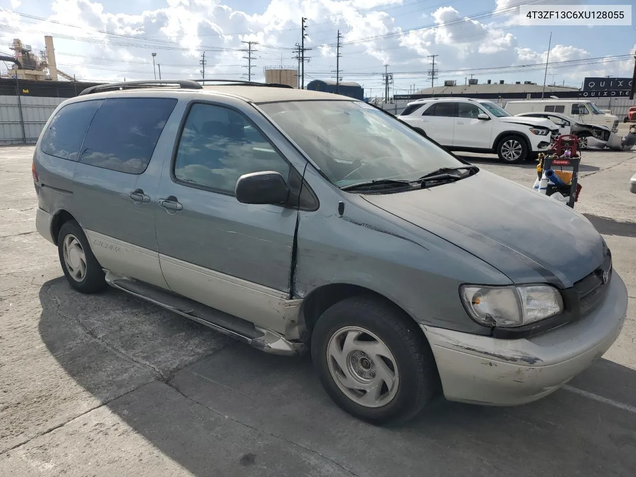 1999 Toyota Sienna Le VIN: 4T3ZF13C6XU128055 Lot: 81100934