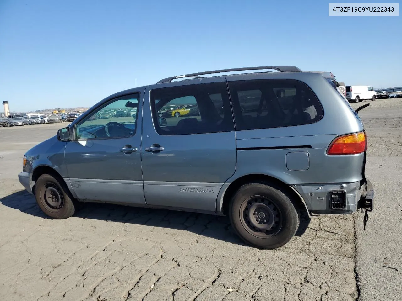 2000 Toyota Sienna Ce VIN: 4T3ZF19C9YU222343 Lot: 69520224